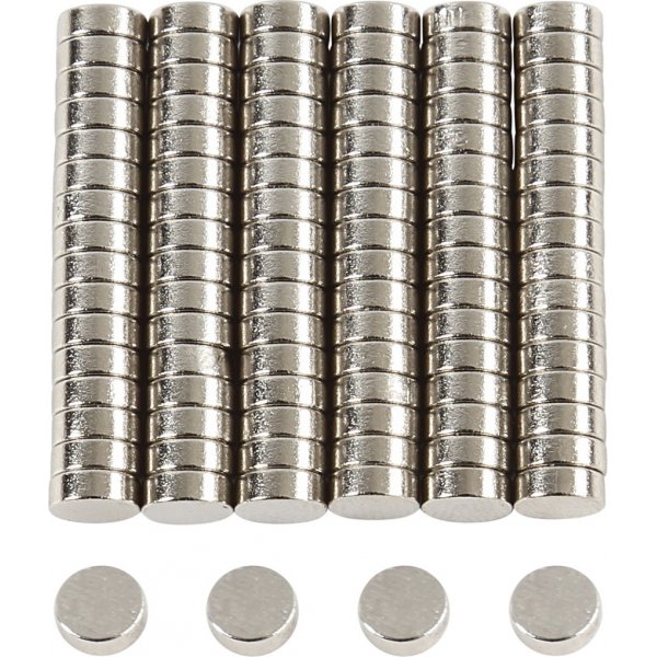 Starker Magnet - Ø5 mm - 100 Stk Starker Magnet - Ø5 mm - 100 Stk