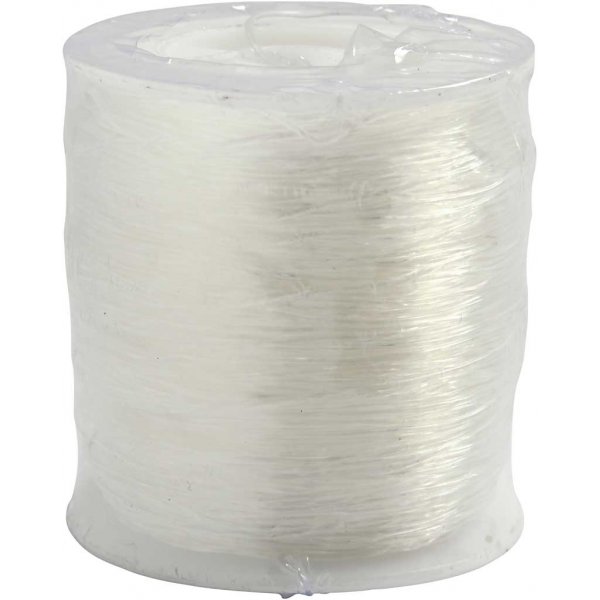 Elastischer Schmuckfaden - Ø0,8 mm - rund - 100 m Elastischer Schmuckfaden - Ø0,8 mm - rund - 100 m