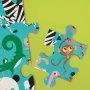 Jumbo-Puzzle - Tiere der Welt