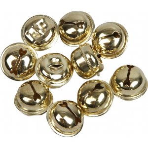 Glockenringe - Gold - 12 Stück - Ø13/15/17 mm Glockenringe - Gold - 12 Stück - Ø13/15/17 mm
