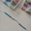 Kundenbild Rocailleperlen ø 5,5 mm - Hellblau 17 g versilbert