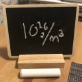 Kundenbild Tafel mit Halter mit Halter - 6,5x8,5 cm