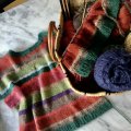 Kundenbild DROPS Brushed Alpaca Silk Garn - 25 g - Beige (05)