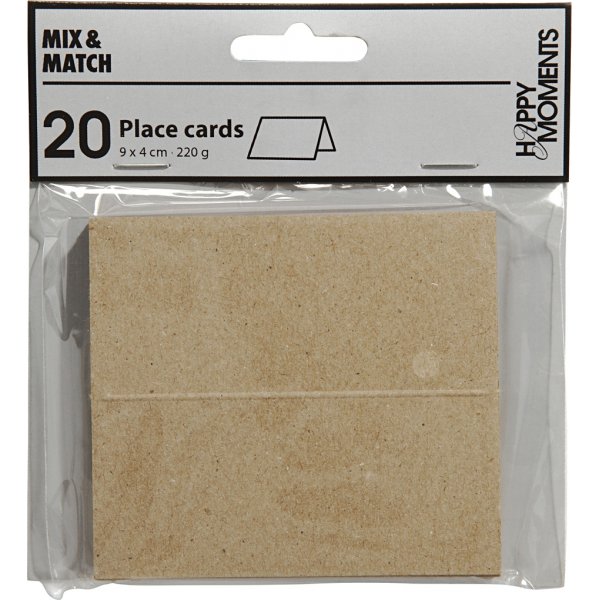 Platzierungskarten - Natur - 20 Stk Platzierungskarten - Natur - 20 Stk