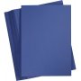 Farbiger Karton - dunkelblau - A4 - 180 g - 100 Blatt