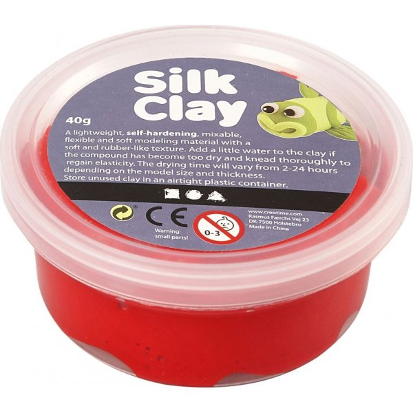 Silk Clay - rot - 40 g