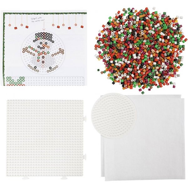 DIY Kit NABBI BioBeads - Weihnachtsauto - Rentier - Schneemann - Weihnachtsmann und Weihnachtsgeschenk DIY Kit NABBI BioBeads - Weihnachtsauto - Rentier - Schneemann - Weihnachtsmann und Weihnachtsgeschenk