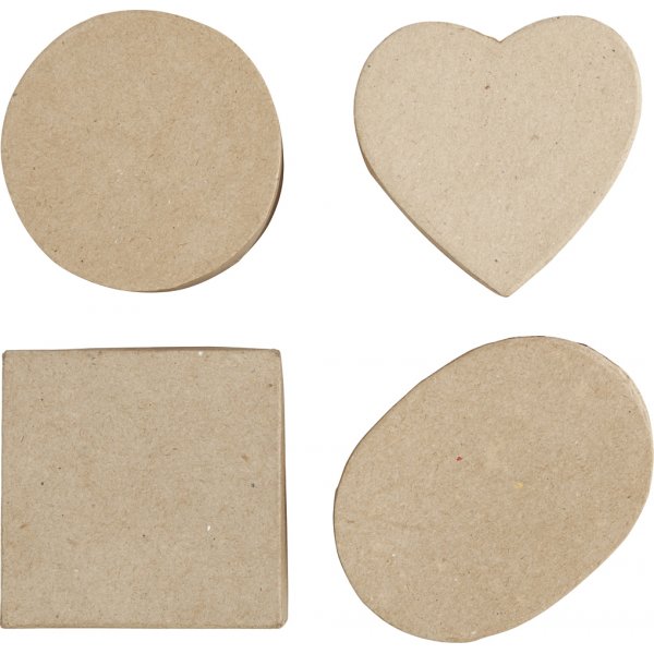 Asche - Pappmaché - 72 Stk Asche - Pappmaché - 72 Stk