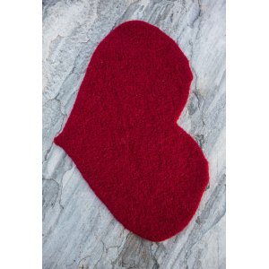 Strickanleitung - Sitzpolsterherz Strickanleitung - Sitzpolsterherz