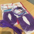 Kundenbild Paracord 2 mm x 4 m - lila