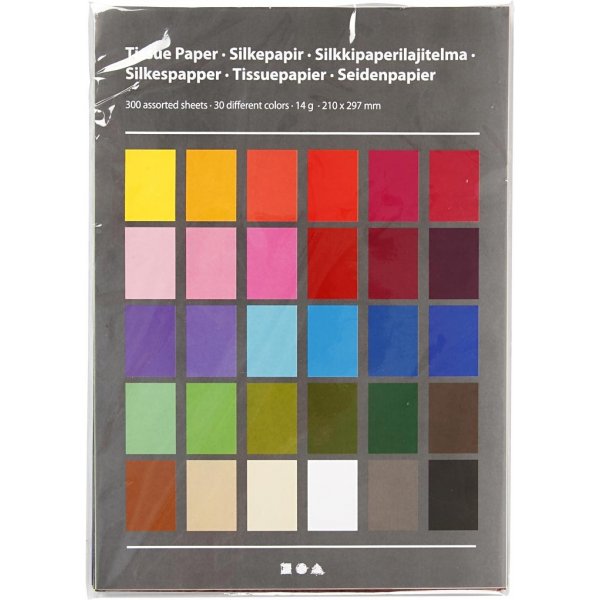 Seidenpapier - A4 - 14 g - 30 x 10 Blatt Seidenpapier - A4 - 14 g - 30 x 10 Blatt