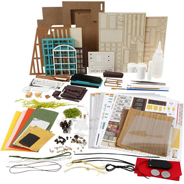 DIY Miniaturzimmer - Café DIY Miniaturzimmer - Café