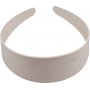 Diadem - 40 mm - wei