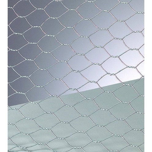 Hhnerdraht 14x14 mm / 50x500 cm / 0,7 - verzinkt