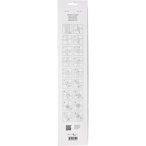 Sternstreifen - rot - weiß - Ø6,5+11,5 cm - 60 Streifen Sternstreifen - rot - weiß - Ø6,5+11,5 cm - 60 Streifen
