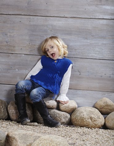 Strickanleitung - Muster gestrickter Pullunder / Weste Strickanleitung - Muster gestrickter Pullunder / Weste