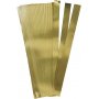 Sternstreifen - Gold - 6,5 cm - 100 Streifen