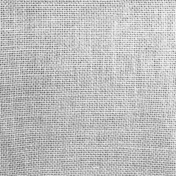 Jutestoff in weier Farbe
