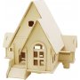 3D-Konstruktionsfigur - Haus mit Rampe
