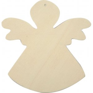 Holzengel zum Aufhängen - 6 Stk Holzengel zum Aufhängen - 6 Stk