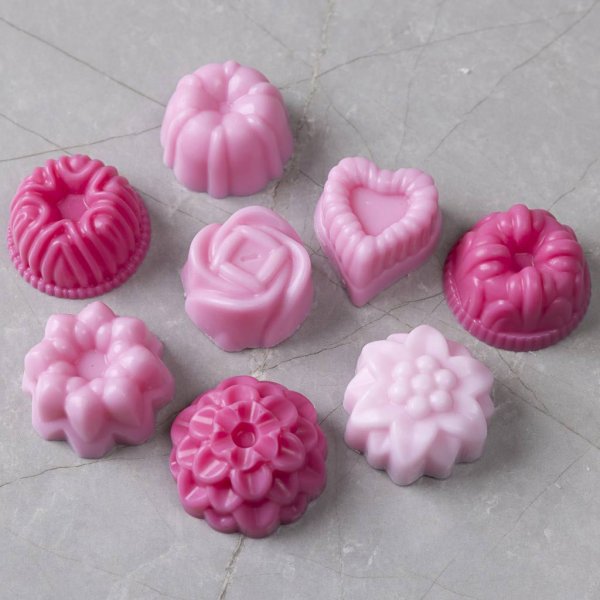Silikonform - kleine Shortbread-Kekse