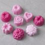 Silikonform - kleine Shortbread-Kekse