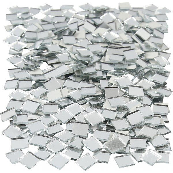 Spiegelmosaik - 10 x 10 mm - 500 Stk Spiegelmosaik - 10 x 10 mm - 500 Stk