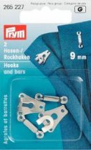 Hosen- und Rockhaken silberfarben 9 mm 2 Stk Hosen- und Rockhaken silberfarben 9 mm 2 Stk