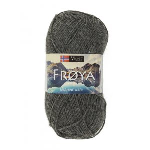 Wikingergarn Fröya 50g - Grau (205) Wikingergarn Fröya 50g - Grau (205)
