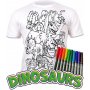 Frben Sie Ihr T-Shirt - Dinosaurier