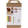 DIY-Kit Krepppapier - gemischte Farben starten