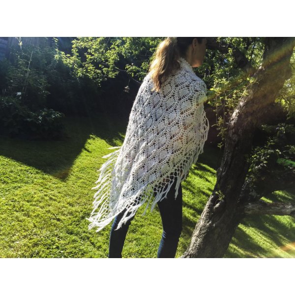 Strickmuster Schal - Sommerabend
