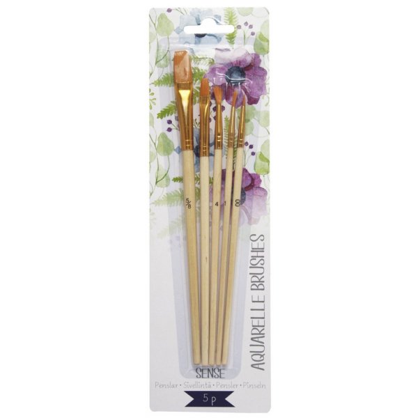 Aquarellpinsel Sense - 5 Pinsel