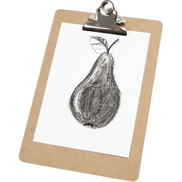 Klemmbrett/Zeichenblock - Silber - A5 Klemmbrett/Zeichenblock - Silber - A5