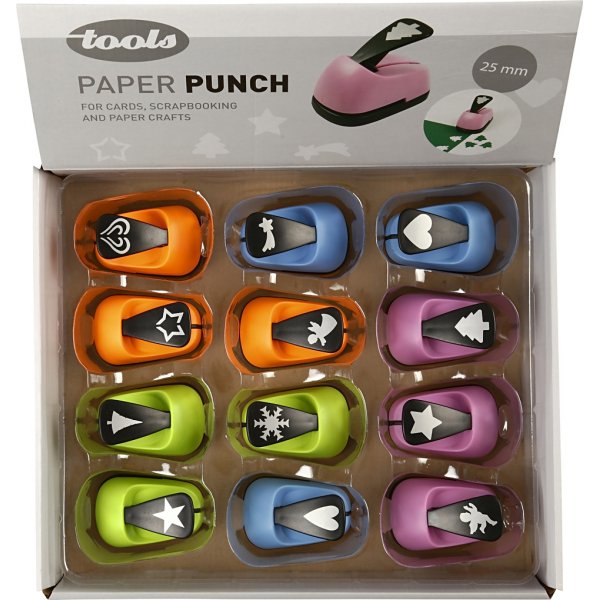 Stanzer - Weihnachtsmotiv - 12 Stk Stanzer - Weihnachtsmotiv - 12 Stk