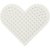 NABBI BioBeads Perlenplatte - Herz - 7x8,5 cm - 1 Stk NABBI BioBeads Perlenplatte - Herz - 7x8,5 cm - 1 Stk