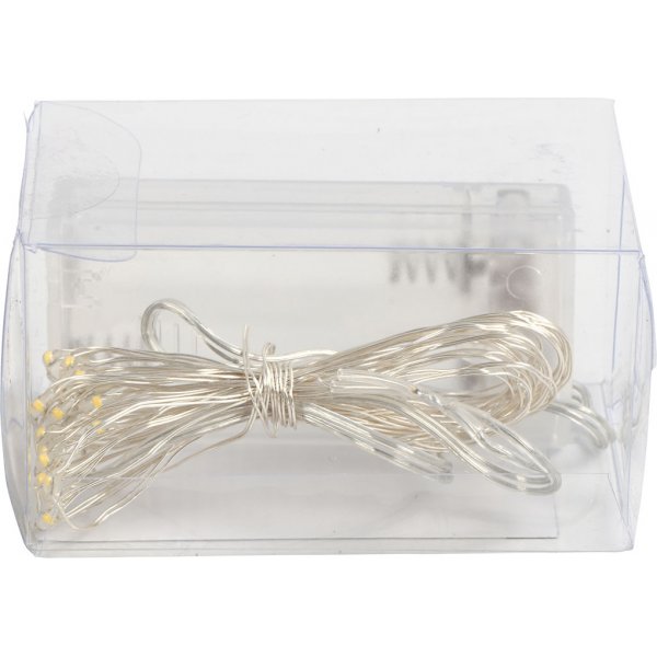 LED-Lichterkette - Silber - 3,15 m