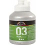 Schulfarbe Acryl - Metallic - Silber - Metallic - 500 ml