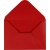 Umschlag - rot - 11,5 x 16 cm - 10 Stk Umschlag - rot - 11,5 x 16 cm - 10 Stk