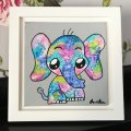Kundenbild Leinwandplatte 10 x 10 cm / 3 mm - bespannt
