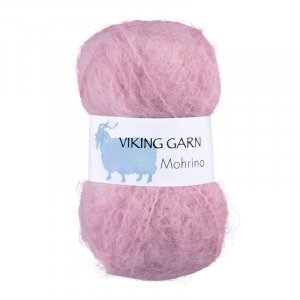 Wikingergarn Mohrino 50g - Rosa (564) Wikingergarn Mohrino 50g - Rosa (564)