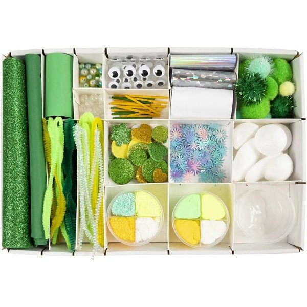 Kreativbox, gemischte Farben, Monster Kreativbox, gemischte Farben, Monster