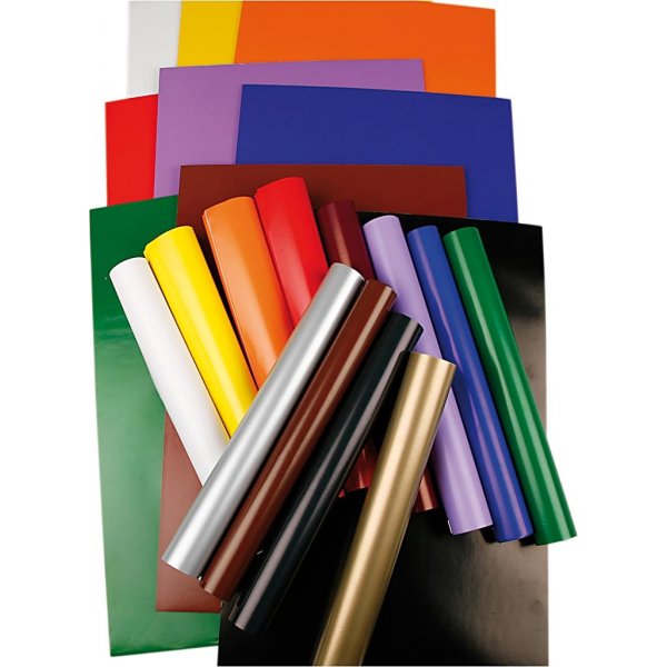 Glanzpapier - gemischte Farben - 11 x 25 Blatt Glanzpapier - gemischte Farben - 11 x 25 Blatt