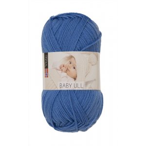 Wikingergarn Babywolle 50g - Mittelblau (323) Wikingergarn Babywolle 50g - Mittelblau (323)
