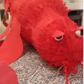 Kundenbild Moosgummiplatte 300 x 450 x 2 mm - rot