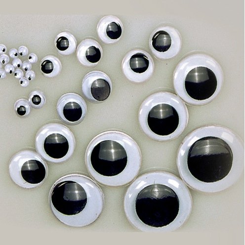 Augen bewegliche Pupille - rund Augen bewegliche Pupille - rund