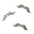 Flgelperlen 10er-Pack - Silber