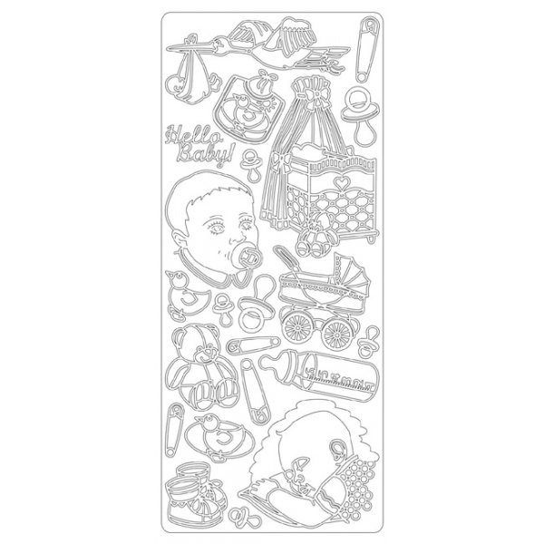 Peel-Offs - Hallo Baby Peel-Offs - Hallo Baby