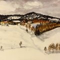 Kundenbild Aquarellblock, geklebt, rauer Hain, Bögen, 300 g - A3