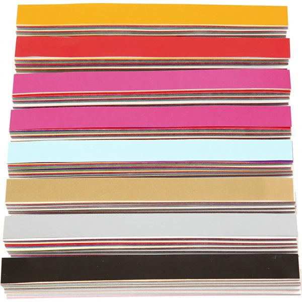 Girlandenstreifen - gemischte Farben - 2400 Stk